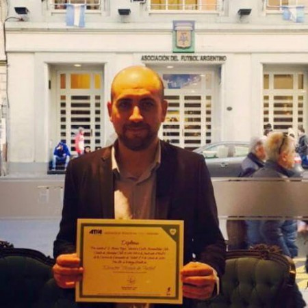 Entrega de Título en AFA (Buenos Aires, Argentina)